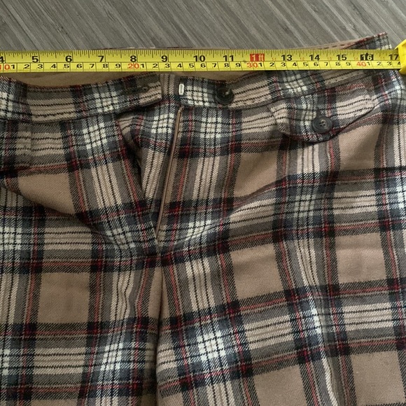 Moschino plaid crop pants-wool fabric - Picture 7 of 9